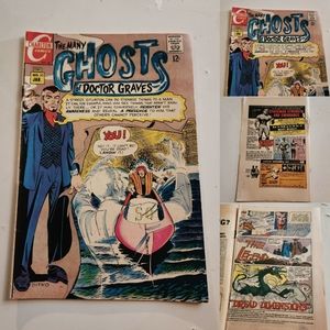 The Many Ghosts of Dr. Graves Vol. 1 No. 11 Jan. 1969 12 cents Charlton Comics